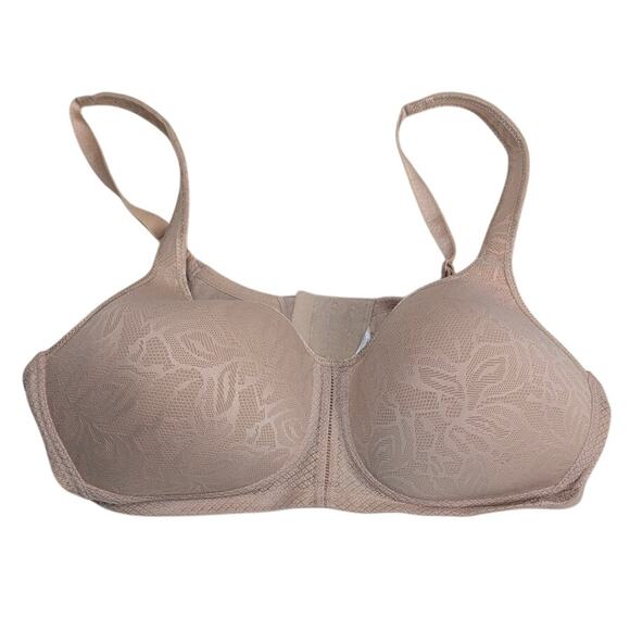 Wacoal Other - Wacoal‎ Awareness Wireless Bra Full Figure Nude Natural Size 38B Style 856367